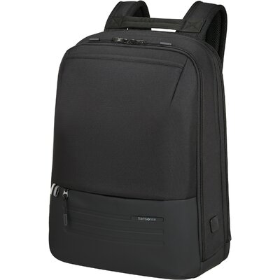 Samsonite STACKD BIZ Laptop Backpack 17.3" Exp Fekete laptop hátizsák