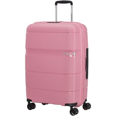 American Tourister LINEX Spinner 66/24 Tsa Rózsaszín bőrönd 63 L