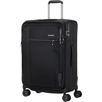 Samsonite SPECTROLITE 3.0 TRVL Spinner 68/25 Exp fekete négykerekű bőrönd