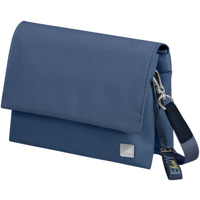 Samsonite WORKATIONIST Shoulder Bag + Flap (Blueberry, 4.5 L)
