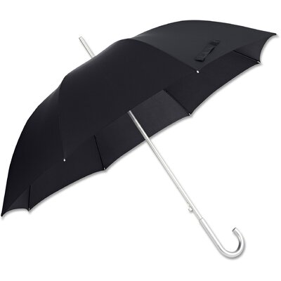 Samsonite ALU DROP S Stick Man Auto Open Fekete esernyő