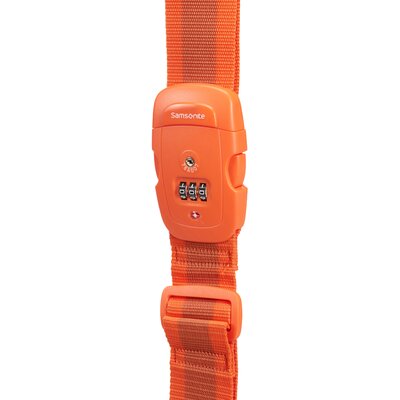 Samsonite GLOBAL TA Luggage Strap/tsa Lock (Orange)