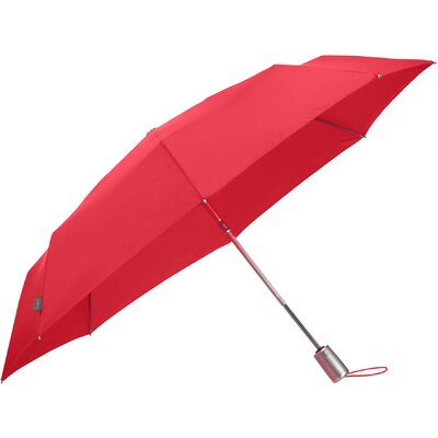 Samsonite ALU DROP S Safe 3 Sect. Auto O/c piros esernyő