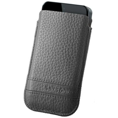 Slim Classic Leather/Classic Sleeve/iPhone/grey