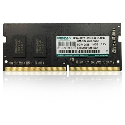 Kingmax NoteBook DDR4 2666MHz 16GB CL19 1,2V