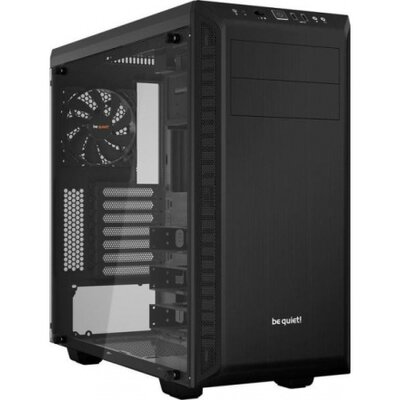 HÁZ BE QUIET Pure Base 600 Fekete ablakos