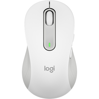 LOGITECH Egér - M650 Signature Vezeték Nélküli Optikai (Large) balkezes, Piszkosfehér