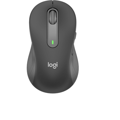 LOGITECH Egér - M650 Signature Vezeték Nélküli Optikai (Large) balkezes, Grafitszürke