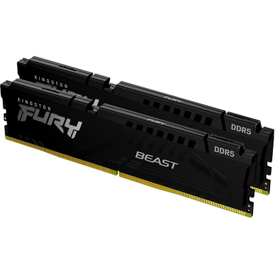 KINGSTON FURY Memória DDR5 32GB 5200MHz CL40 DIMM (Kit of 2) Beast RGB