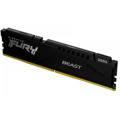KINGSTON FURY Memória DDR5 32GB 4800MHz CL38 DIMM (Kit of 2) Beast RGB
