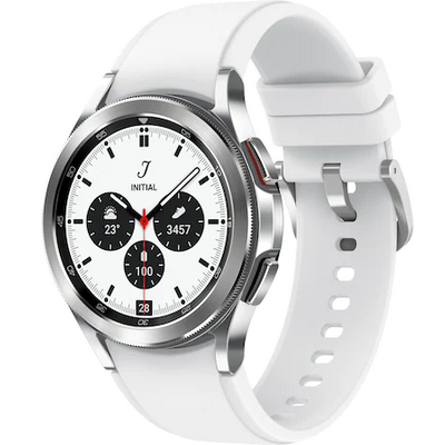 Samsung SM-R885FZSAEUE Galaxy Watch 4 Classic LTE eSIM (42mm) ezüst okosóra