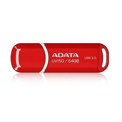 ADATA Pendrive 64GB, UV150 USB 3.1, Piros