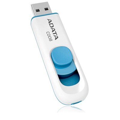 ADATA Pendrive 16GB, C008, Fehér