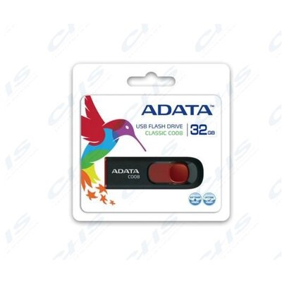 ADATA Pendrive 32GB, C008, Fekete