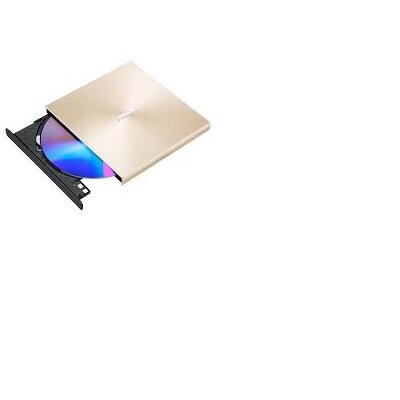 Asus ZenDrive ODD Külső - SDRW-08U8M-U (USB Type-C, USB tápellátás, DVD Író, Ultravékony, Arany)