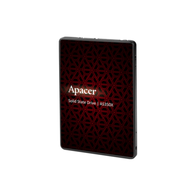 Apacer SSD 256GB - AP350X Series AS256GAS350XR-1 Panther (SATA3, Olvasás: 560 MB/s, Írás: 540 MB/s)