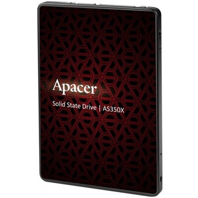 Apacer SSD 1TB - AS350X Series AP1TBAS350XR-1 Panther (SATA3, Olvasás: 560 MB/s, Írás: 540 MB/s)