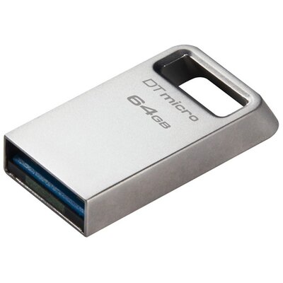 KINGSTON Pendrive 64GB, DT Micro 200MB/s fém USB 3.2 Gen 1