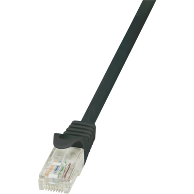 LogiLink CP1073U Cat5e UTP patch kábel - Fekete - 5m