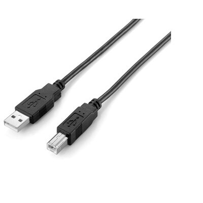 Equip Kábel - 128860 (USB2.0, A-B nyomtató kábel, apa/apa, duplán árnyékolt, 1,8m)