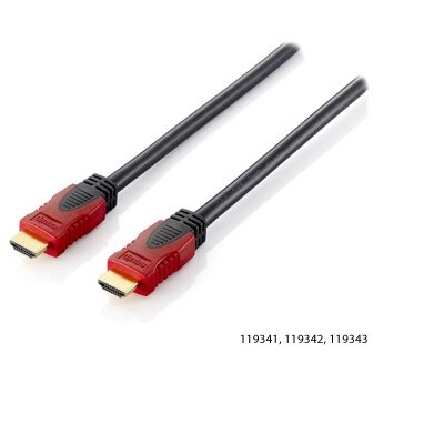 Equip Kábel - 119341 (HDMI2.0 kábel, 4K/60Hz, apa/apa, aranyozott, 1m)