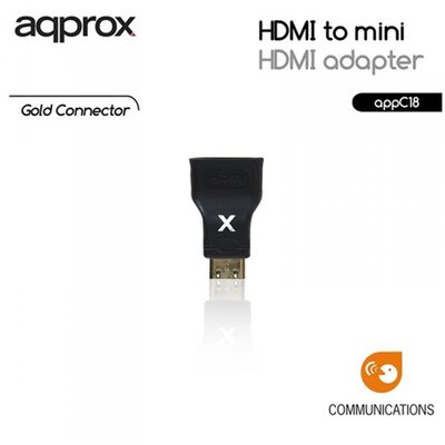 APPROX Átalakító - HDMI to mini HDMI adapter