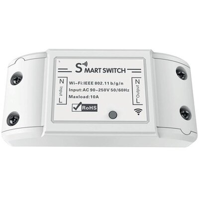 Woox Smart Home Kapcsoló - R4967 (univerzális, 10A, 2300W, Wi-Fi, távoli elérés)
