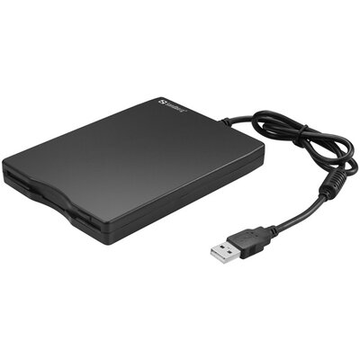 Sandberg FDD Külső - USB Floppy Mini olvasó (Retail; USB; USB tápellátás; 3,5" 1.44 lemezhez; fekete)
