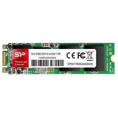 Silicon Power SSD - 256GB A55 (MLC, r:560 MB/s; w:530 MB/s, M.2 SATA)