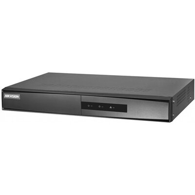 Hikvision NVR rögzítő - DS-7104NI-Q1/M (4 csatorna, 40Mbps rögzítési sávszélesség, H265, HDMI+VGA, 2xUSB, 1x Sata)