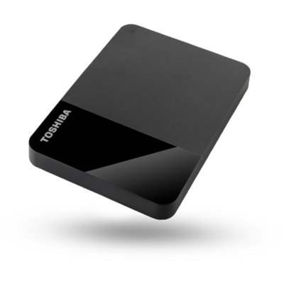 Toshiba Külső HDD 2.5" - 2TB Canvio Ready Fekete (USB3.0; ~5Gbps; NTFS/HFS+)