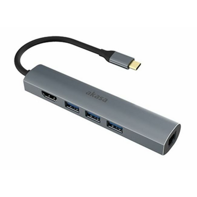 Akasa USB Type-C 5in1 dock - AK-CBCA22-18BK