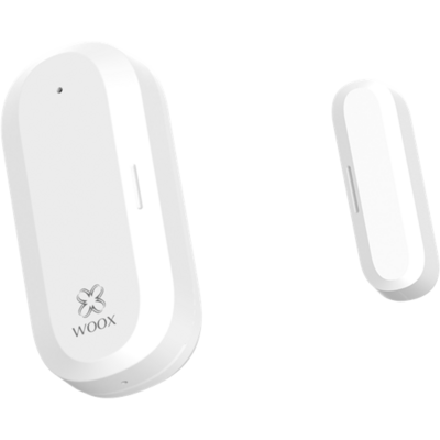 Woox Smart Zigbee Nyitásérzékelő - R7047 (ajtó/ablaknyitás érzékelés, 2xCR2032, Zigbee 3.0)