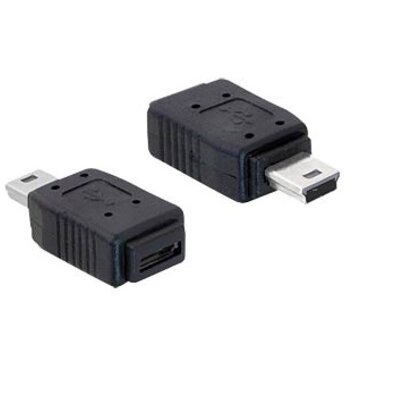 Delock Kábel - 65155 (USB Mini -> USB micro A+B, apa/anya)