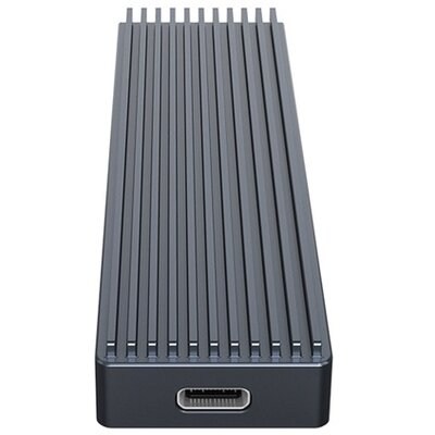 Orico Külső M.2 ház - M2PJM-C3-GY/39/ (USB3.1 USB-C 3.1 Gen2 -> M.2 NVMe, Max.: 2TB, 10 Gbps, fekete)