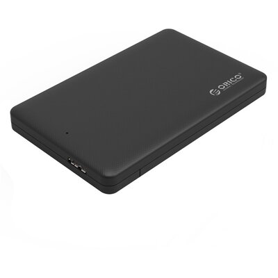 Orico Külső HDD/SSD Ház 2.5" - 2577U3-BK/71/ (USB-A, Max.: 9,5 mm, Max.: 4TB, fekete)
