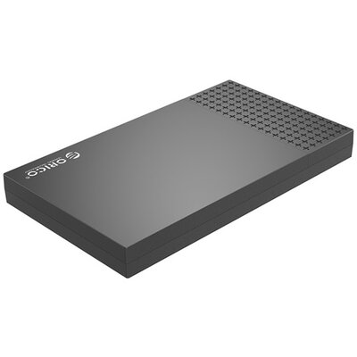 Orico Külső HDD/SSD Ház 2.5" - 2526C3-BK/29/ (USB-C 3.1 Gen1, Max.: 4TB, fekete)