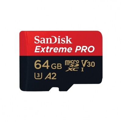 SANDISK Extreme PRO SDXC 64GB UHS-II 300MB/s CL10, U3, V90