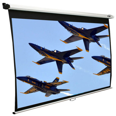 EliteScreens 106" (16:9) manuális fali vászon M106XWH (235 x 132 cm, Fehér váz)