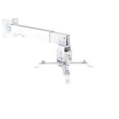 Equip Projektor Mennyzeti/Fali konzol - 650703 (dönthető, állítható magasság, Max.:20kg, fehér)