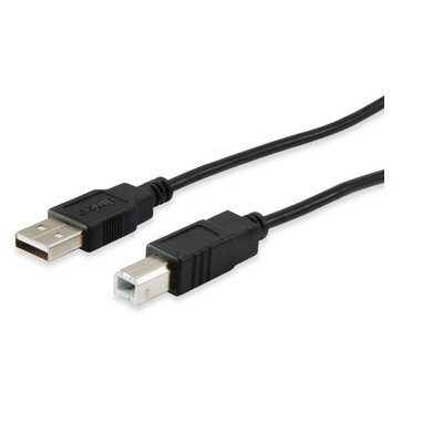 Equip Kábel - 128863 (USB2.0, A-B nyomtató kábel, apa/apa, duplán árnyékolt, 1m)