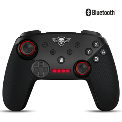 Spirit of Gamer Gamepad Vezeték Nélküli - Pro Gaming Bluetooth Nintendo Switch (Vibration, fekete)