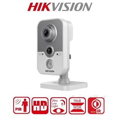 Hikvision Analóg csempekamera - DS-2CE38D8T-PIR (2MP, 3,6mm, beltéri, IR20m, PIR11m, ICR, WDR, 3DNR, audio)