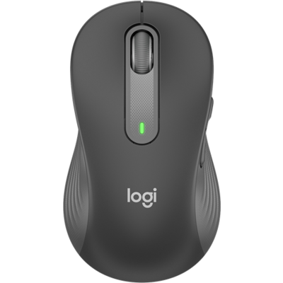 Logitech Egér - M650 L Nagy (Vezeték nélküli, Bluetooth, Optikai, 2000 DPI, szürke)