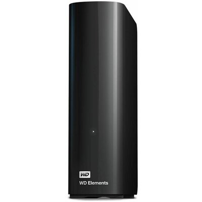 EXT 3,5" WD Elements Desktop 10TB USB3.0 - Fekete - WDBWLG0100HBK-EESN