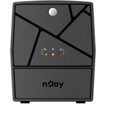 NJOY Szünetmentes 2000VA - Keen 2000 USB (4 Schuko, line-interaktív, USB menedzsment, RJ11/45 vonalvédelem, fekete)