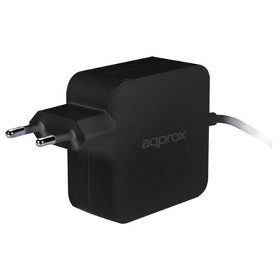 APPROX Telefon töltő - 1db Type-C (USB-C) csatlakozó, 45W, 1.1m kábel, Fekete