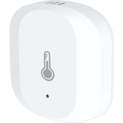 Woox Smart Zigbee Páratartalom és Hőmérséklet Érzékelő - R7048 (1xCR2032, Zigbee 3.0, beltéri)