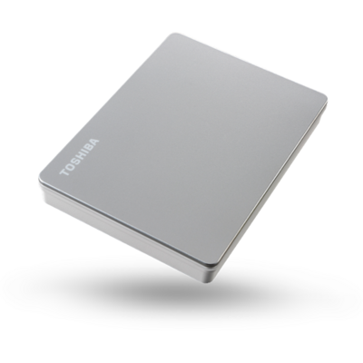 Toshiba Külső HDD 2.5" - 1TB Canvio Flex Ezüst (USB3.2 Gen 1. (USB-A, USB Type-C; ~5Gbps; exFAT+; Mac kompatibilis)