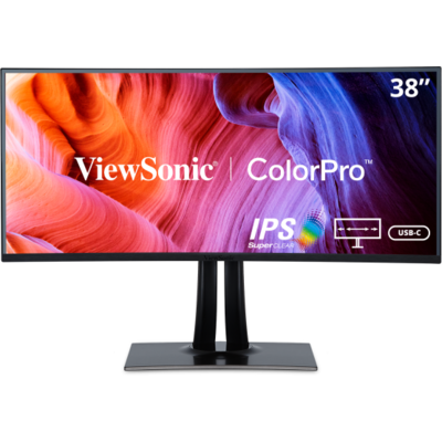Viewsonic 38IN 3840 X 1600 21:9 SUPERCLEAR IPS CURVE MONITOR 3 S